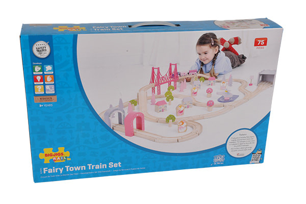 Bigjigs Prinsessen treinset 75 dlg | Houtentreinshop.nl Bigjigs Prinsessen treinset 75 dlg | Houtentreinshop.nl