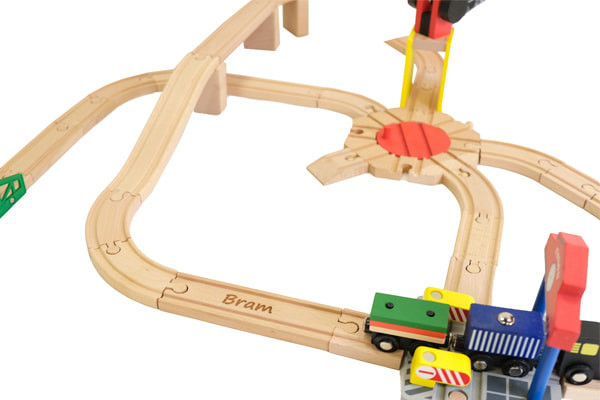 Te integreren in de treinbaan