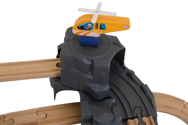 Grot met helikopterplatform