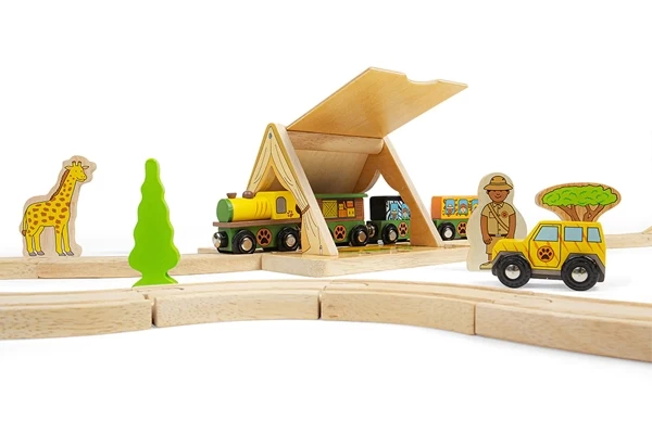 Eenvoudig te koppelen aan treinrails