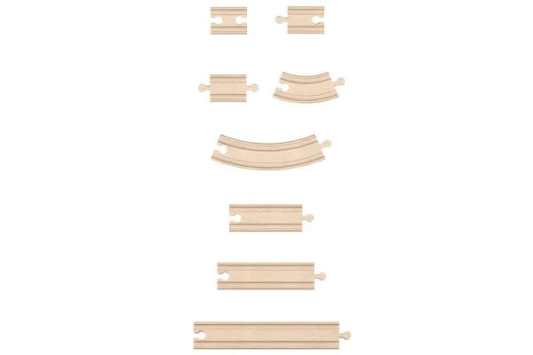 Diverse soorten rails