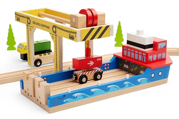 Met magnetische takel