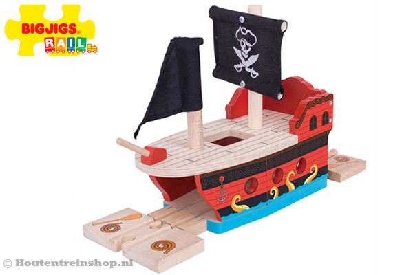 Piraten schip van Bigjigs.