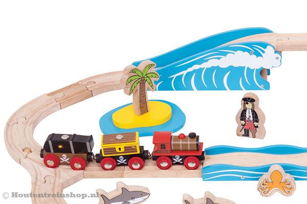 Inclusief locomotief met 2 wagonnen.