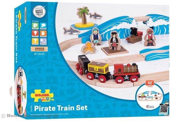 Treinset in mooie cadeauverpakking.