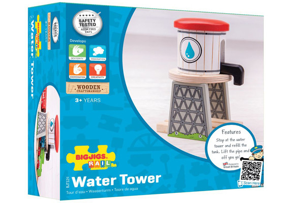 Watertoren met verstelbare pijp.