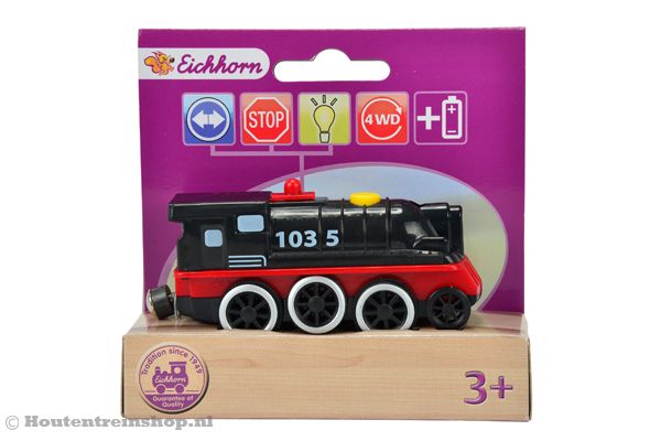 Eichhorn trein in luxe verpakking.