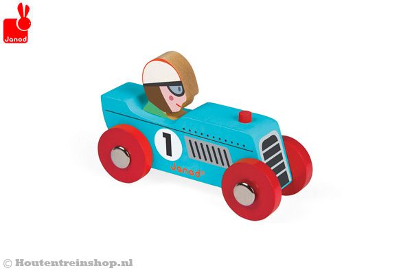 Racing blauw van Janod.