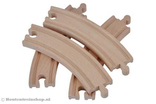 Woodtoys set lange bochten.