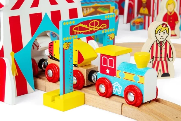 Vrolijke kermisstrein