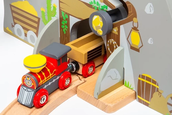 Vang goudklompjes op