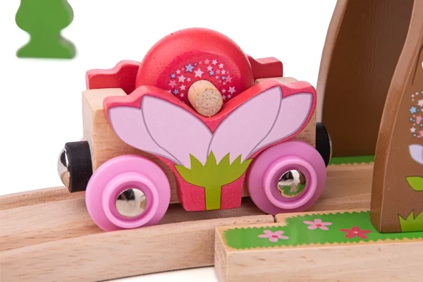 Vang op in de speciale wagon