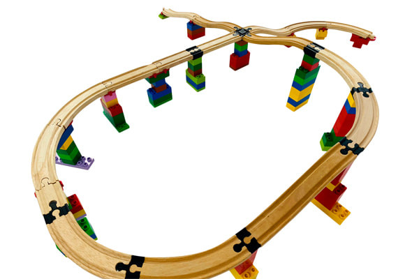 Te combineren met treinrails van o.a. Bandits & Angels