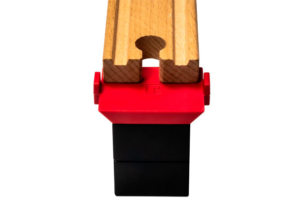 8x recht voor rechte rails