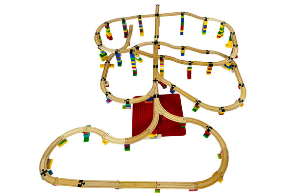 Te combineren met treinrails van o.a. Bandits & Angels