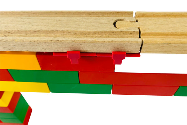 12x recht voor rechte rails