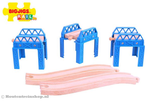 Constructie set van Bigjigs.