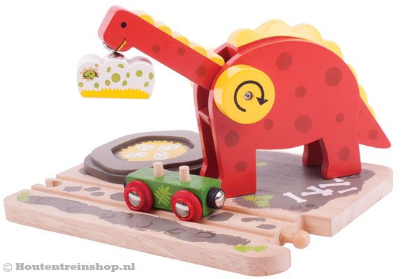 Takel de eieren met de magneet naar het nest.