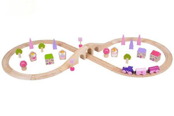 40 delige prinsessen treinset van Bigjigs.