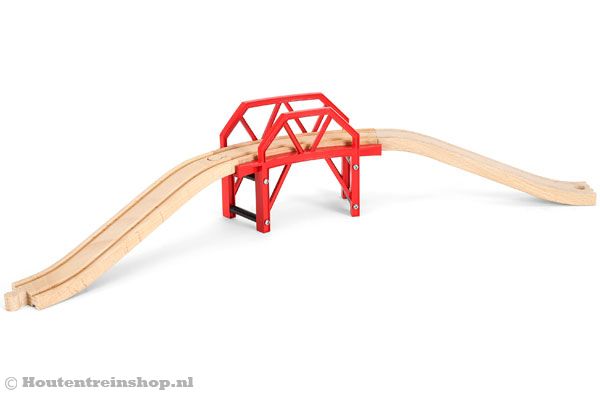 Gebogen brug van het merk Brio