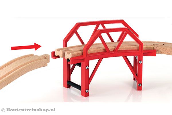 De rails passen perfect in elkaar!