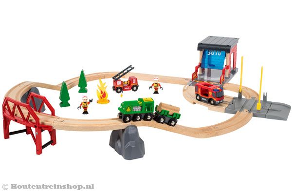 Redding team set van het merk Brio.