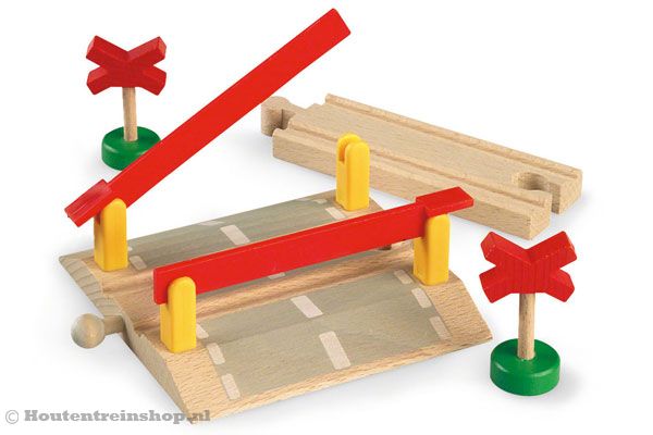 Spoorwegovergang van het merk Brio.