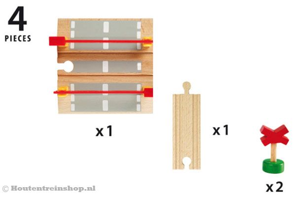De set bestaat uit 4 stuks.
