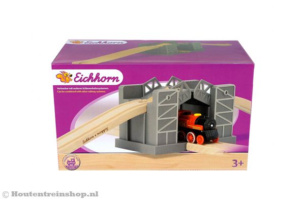 Beweegbare brug in luxe cadeau verpakking.