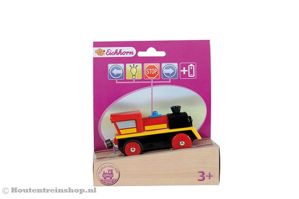 Trein in de verpakking.