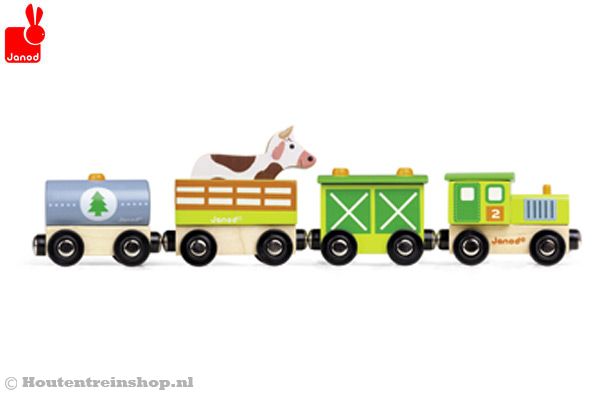 Boerderij trein van Janod.