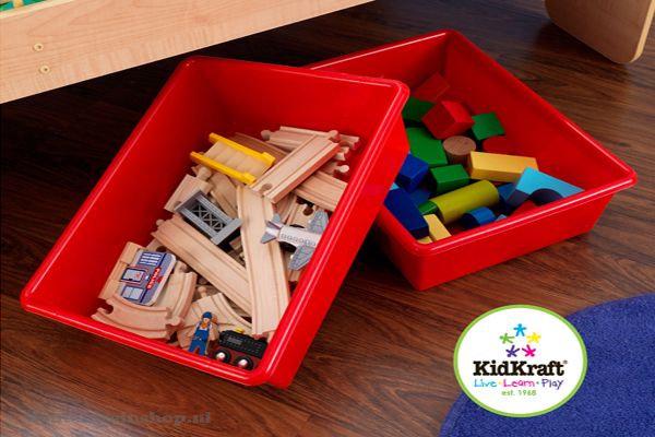 Inclusief 3 handige bakken.