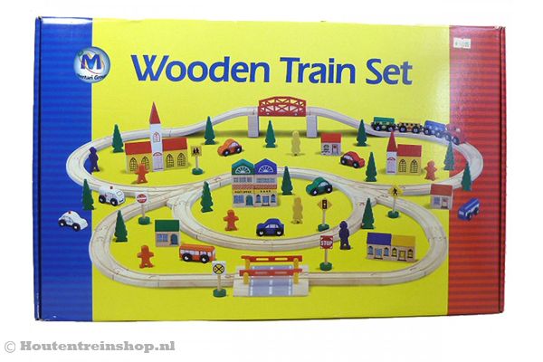 Treinset in luxe cadeau verpakking.