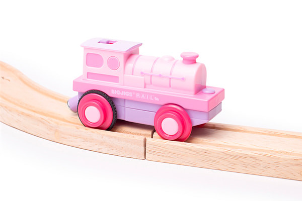 Past op houten rails