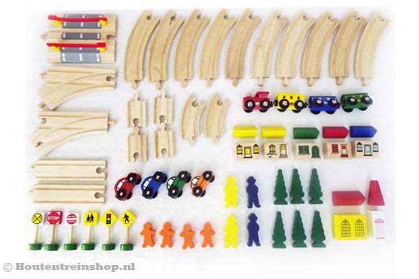 De set bestaat uit 63 verschillende onderdelen.